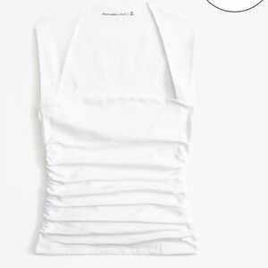 NWT White Abercrombie tank top